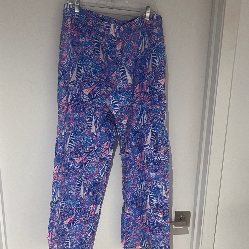Lilly Pulitzer Sailibration Pants and Kiawah hoodie Set - Picture 2 of 9